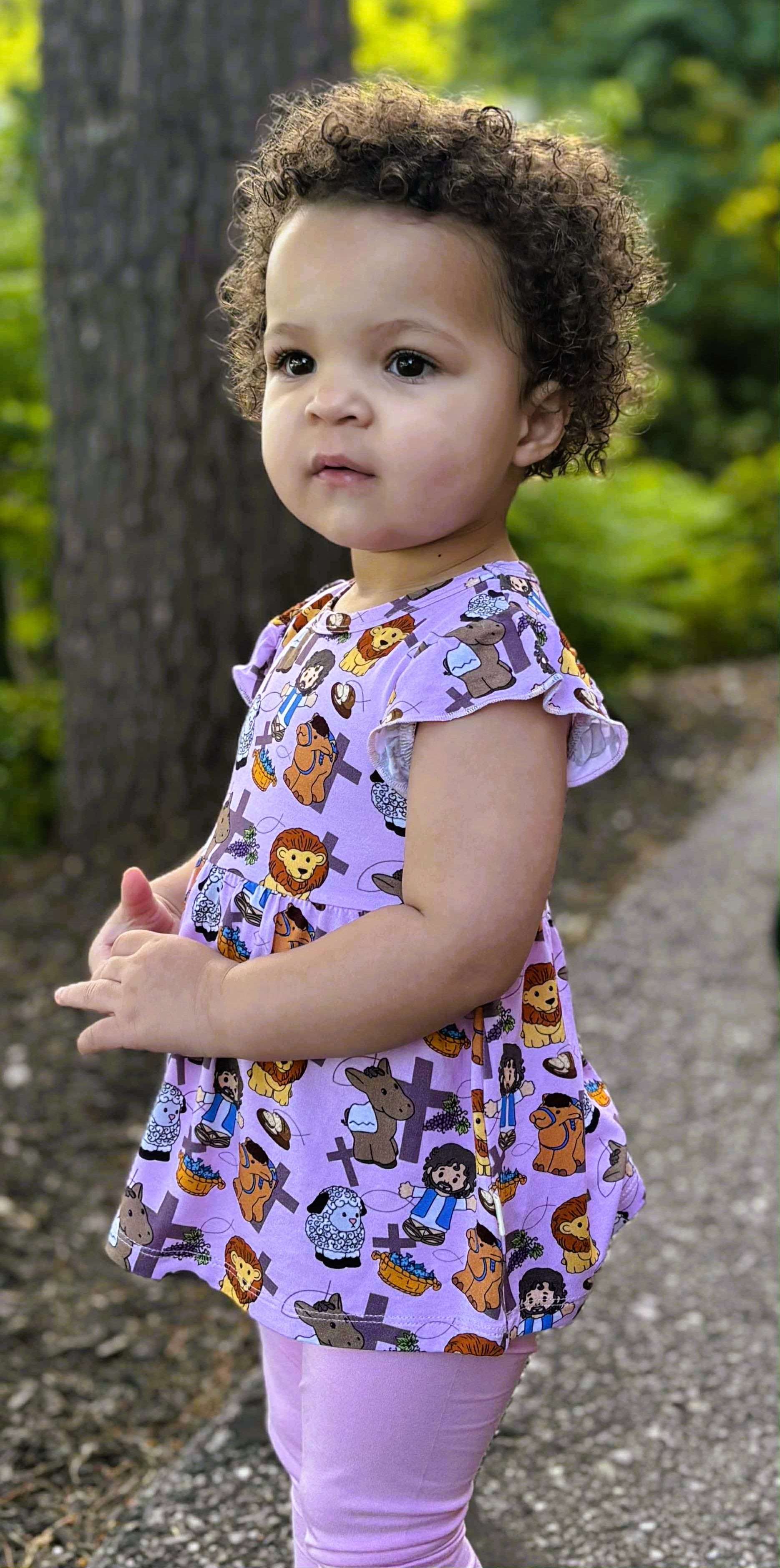 Amazing Grace -  2 Piece Peplum Set