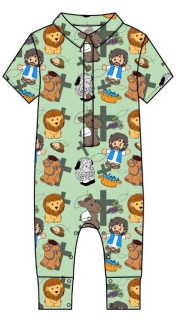 Amazing Grace -  Polo Romper