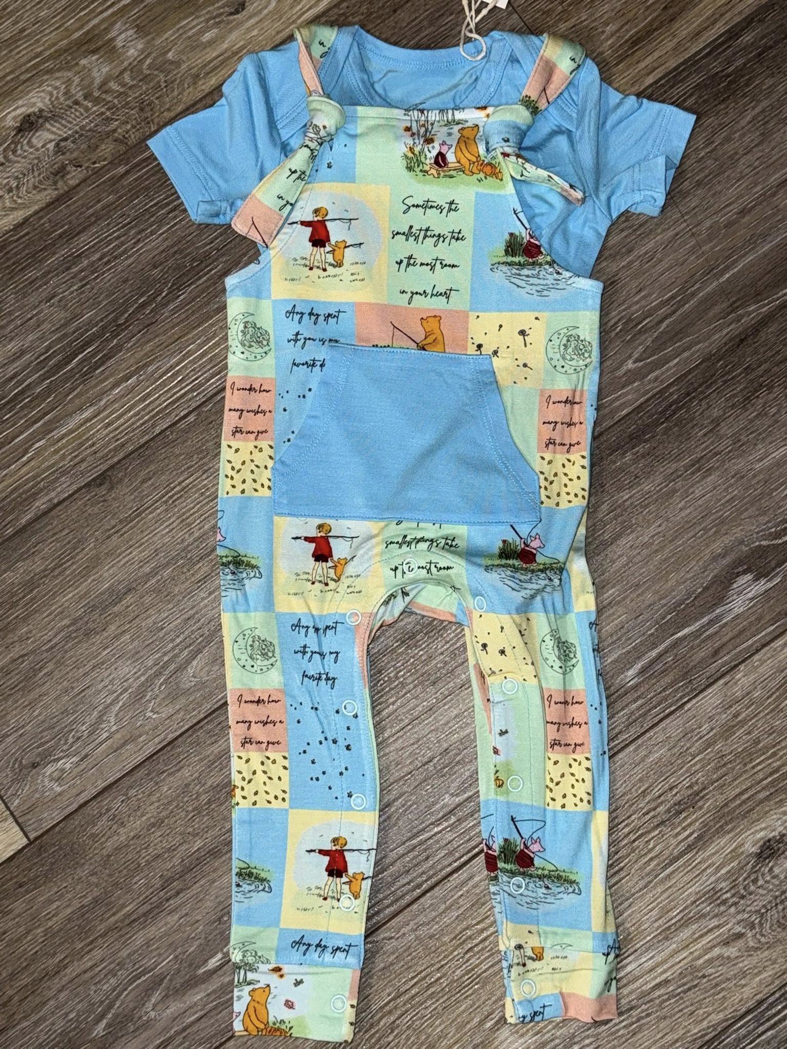 The Perfect Day Blue Solid Tee ONLY