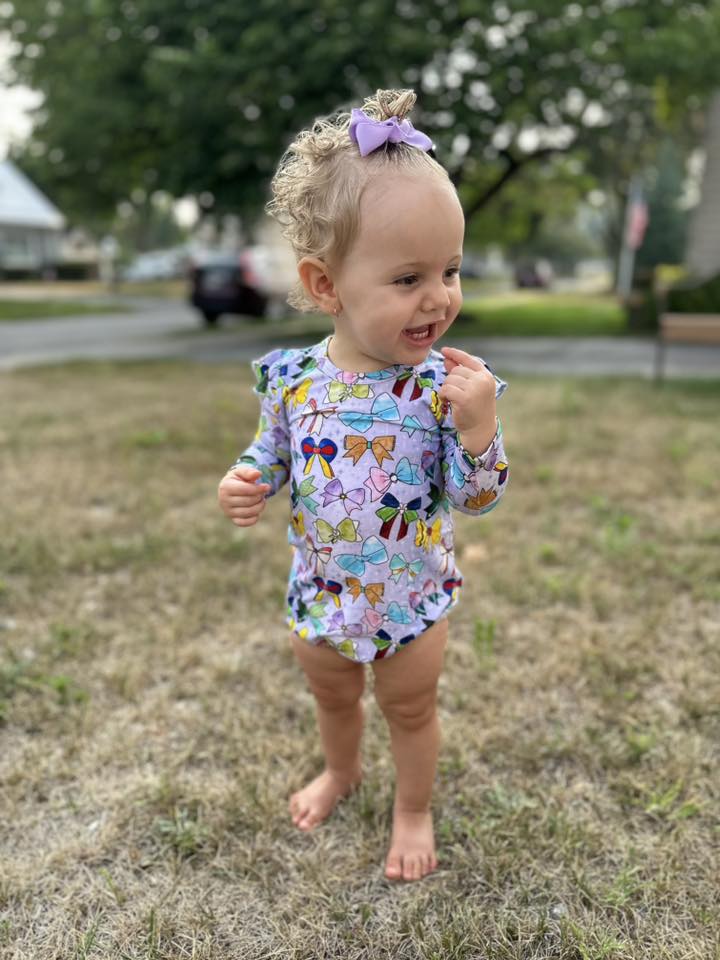 Royal Ribbons -  Longe Sleeve Bubble