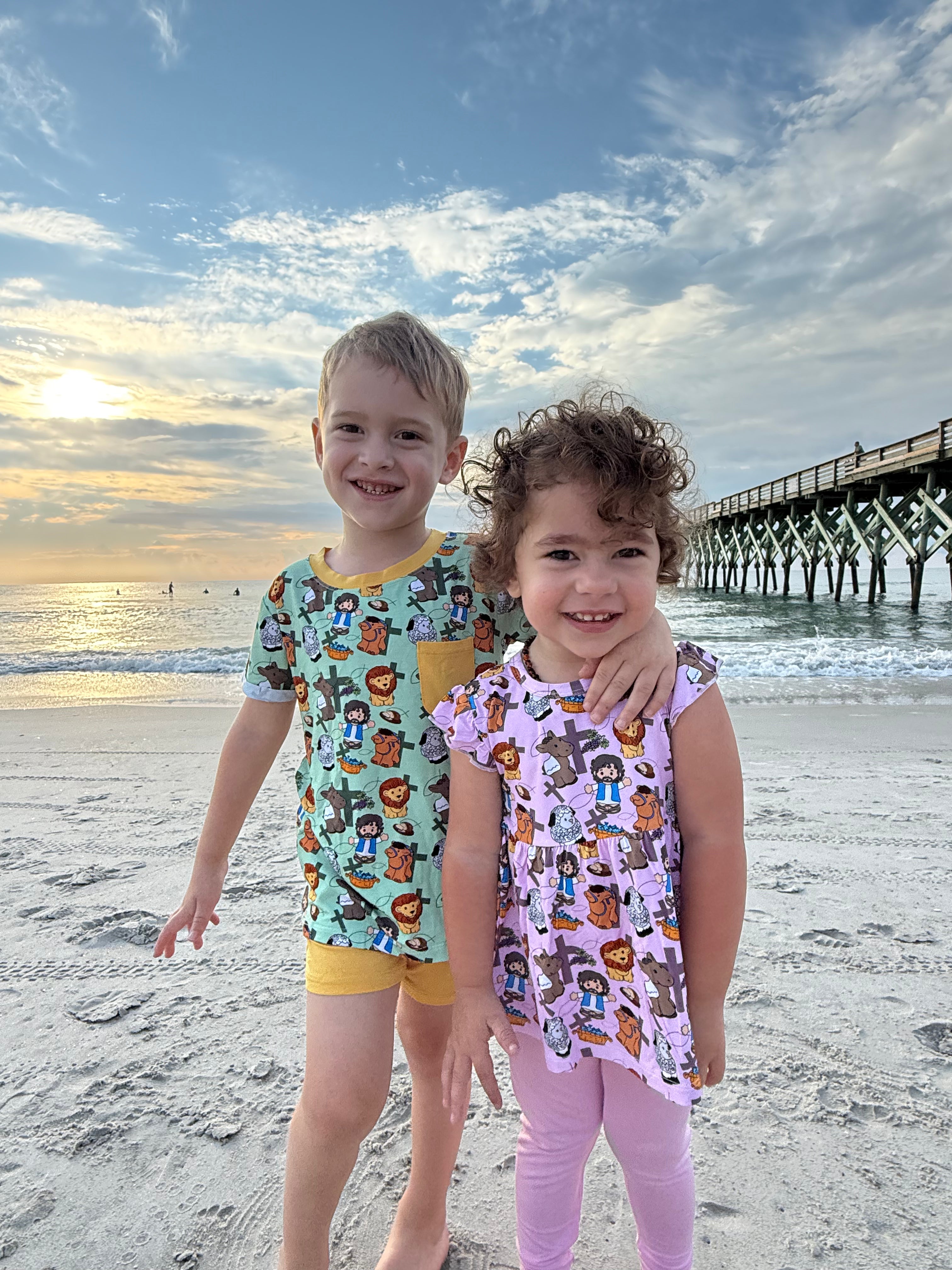 Amazing Grace -  2 Piece Peplum Set