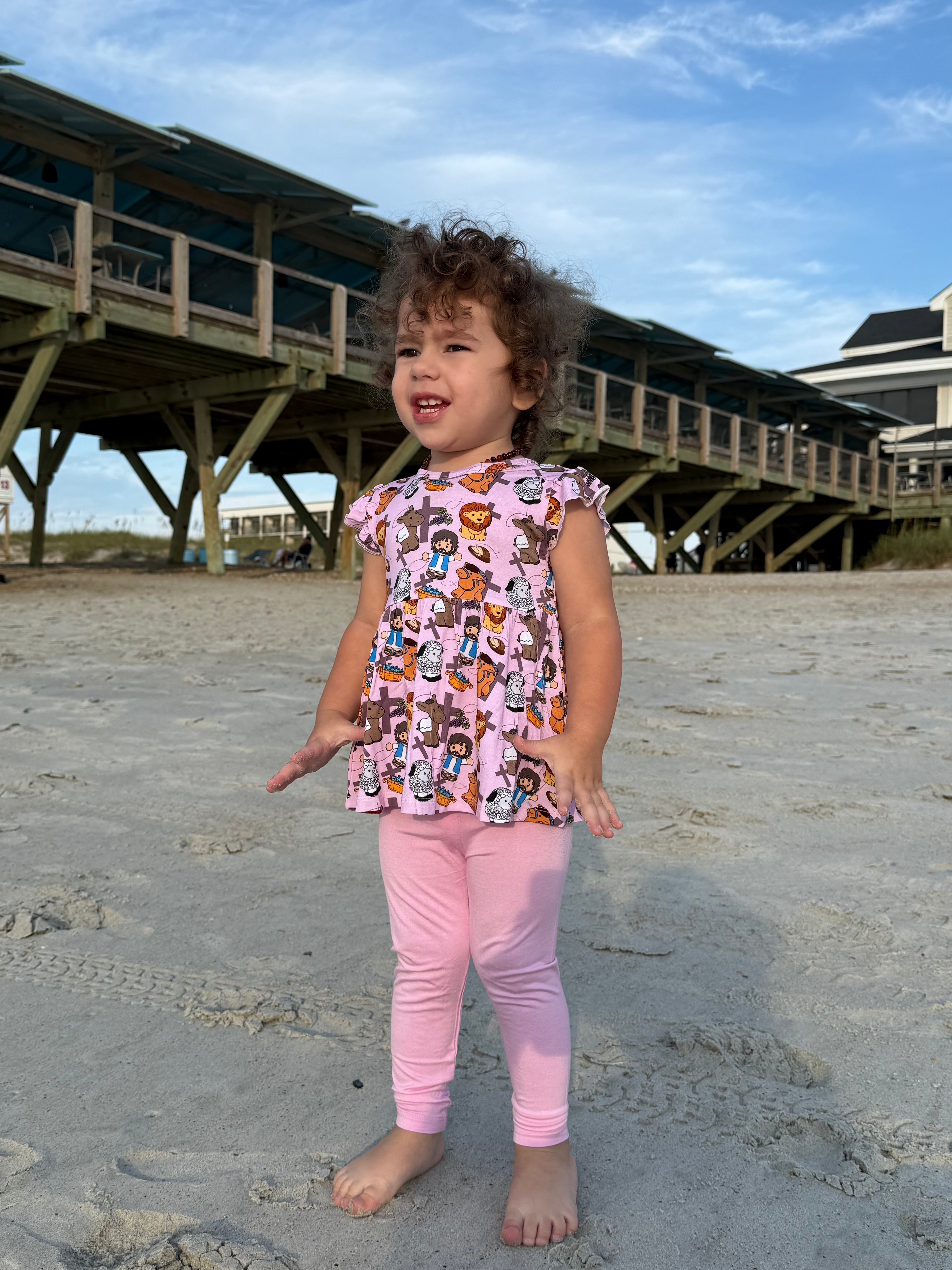 Amazing Grace -  2 Piece Peplum Set