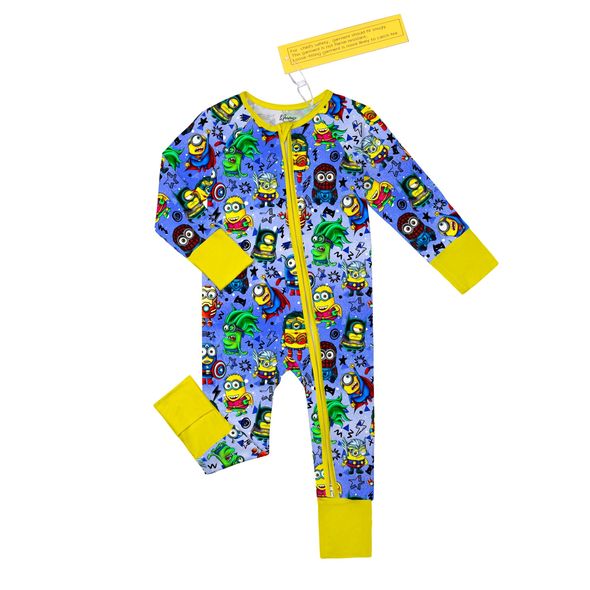Super Helpers! Long Sleeve Convertible Zippy