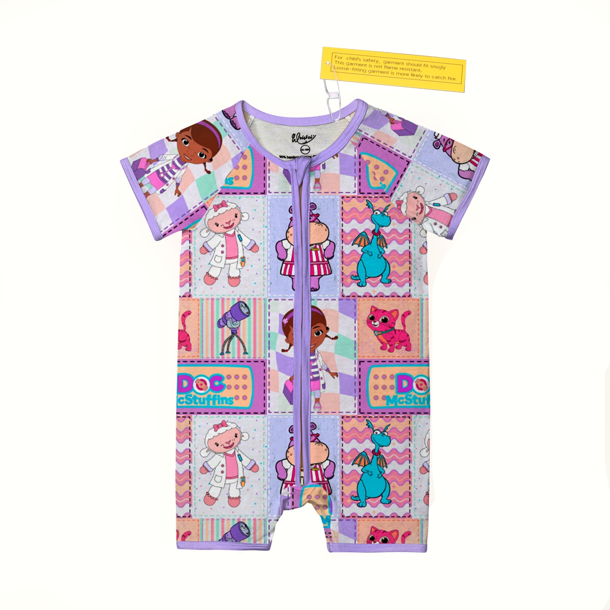Doc’s Patchwork Checkup Shorty Zippy