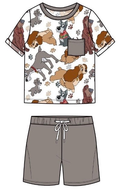 Dapper Dogs -  2 Piece Daywear Set