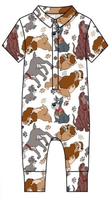 Dapper Dogs -  Polo Romper