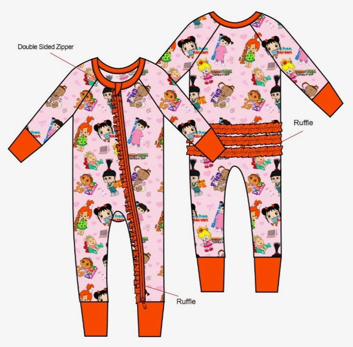 Retro Rascals -  Ruffle Bum Zippy