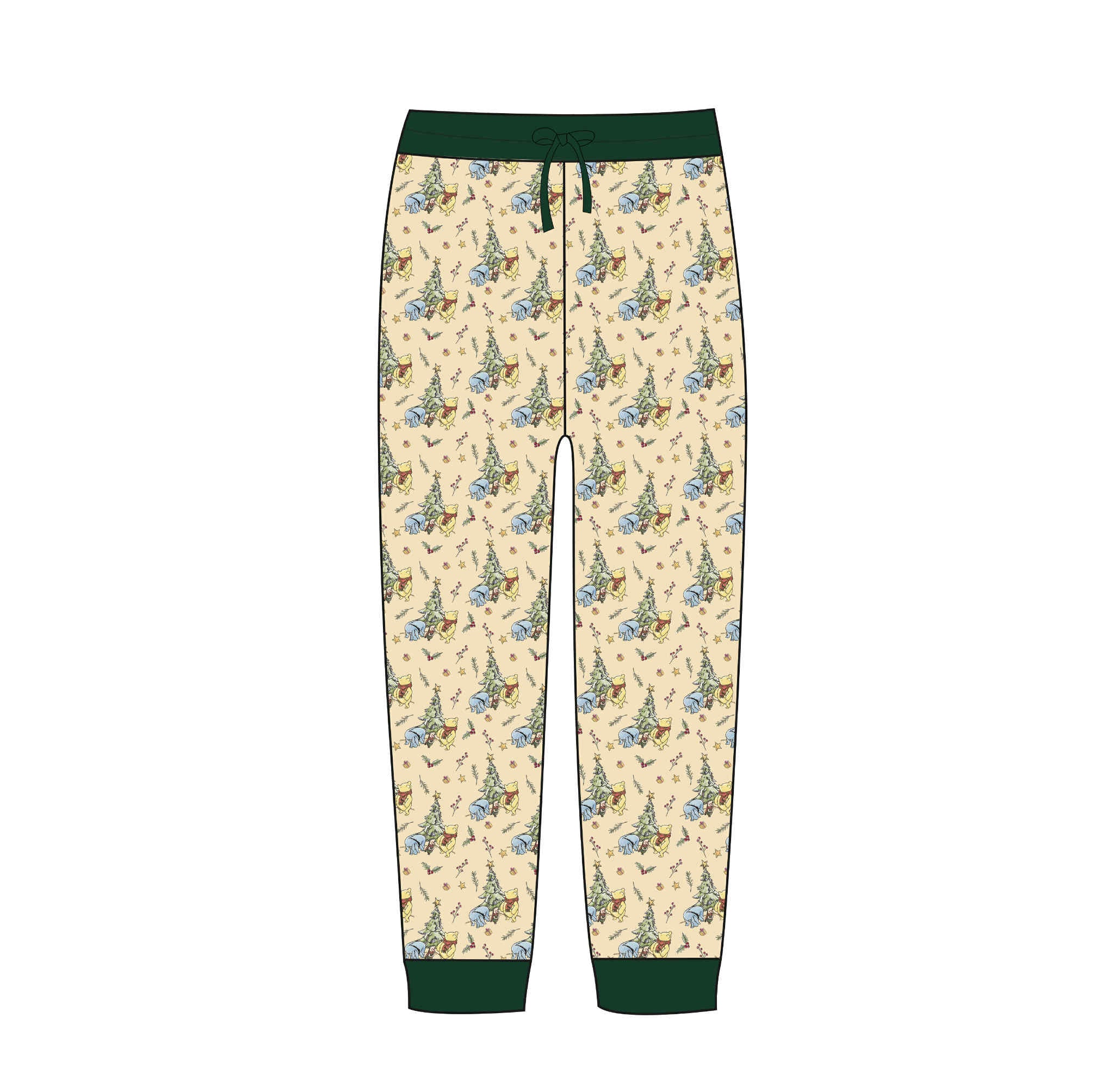 Classic Pooh Christmas - Adult Joggers