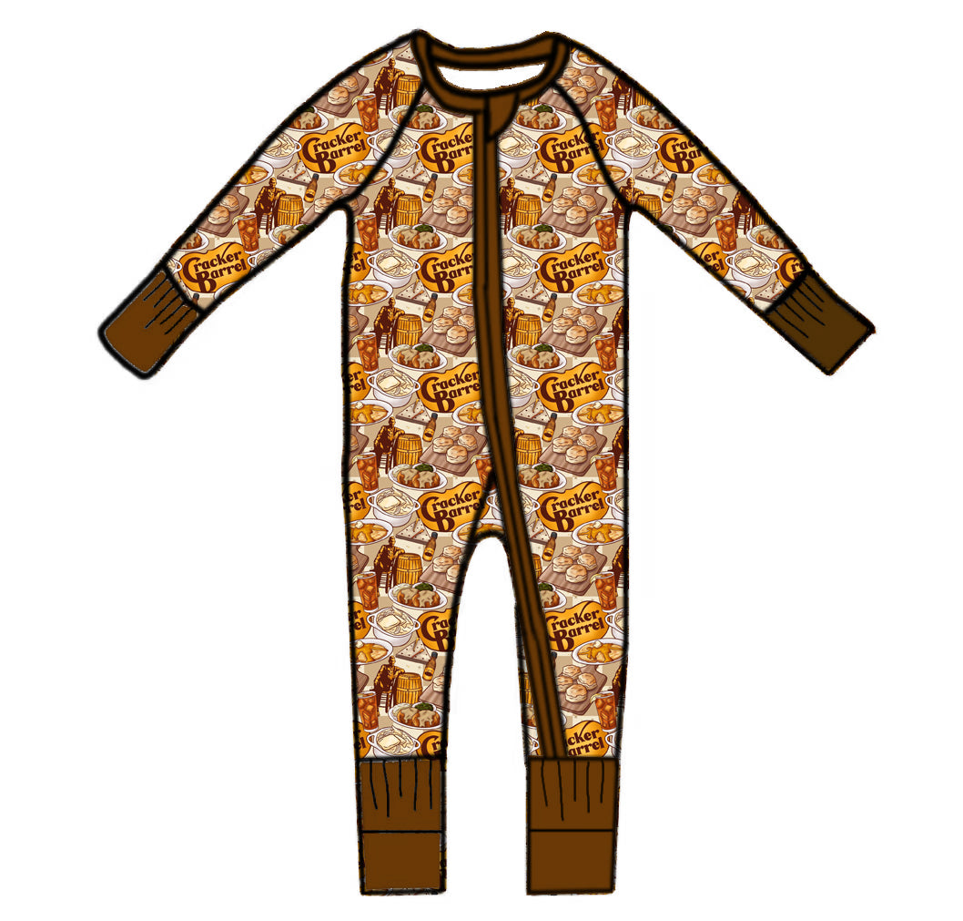 Country Cookin - Long Sleeve Zippy