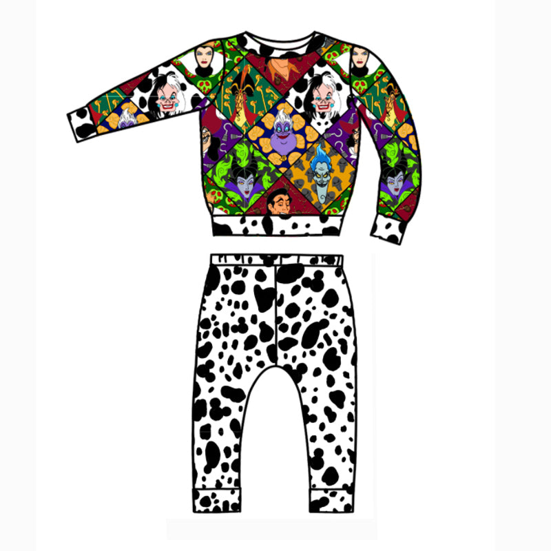 Villain Vibes 2 Piece Set / Crewneck with Pants