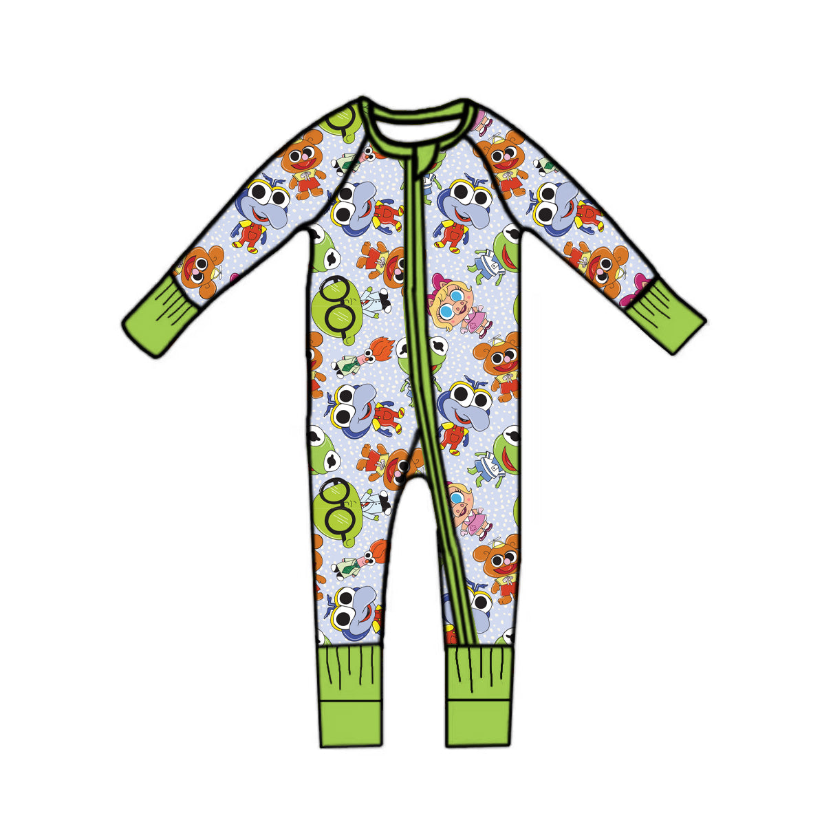 Muppet Minis Long Sleeve Convertible Zippy