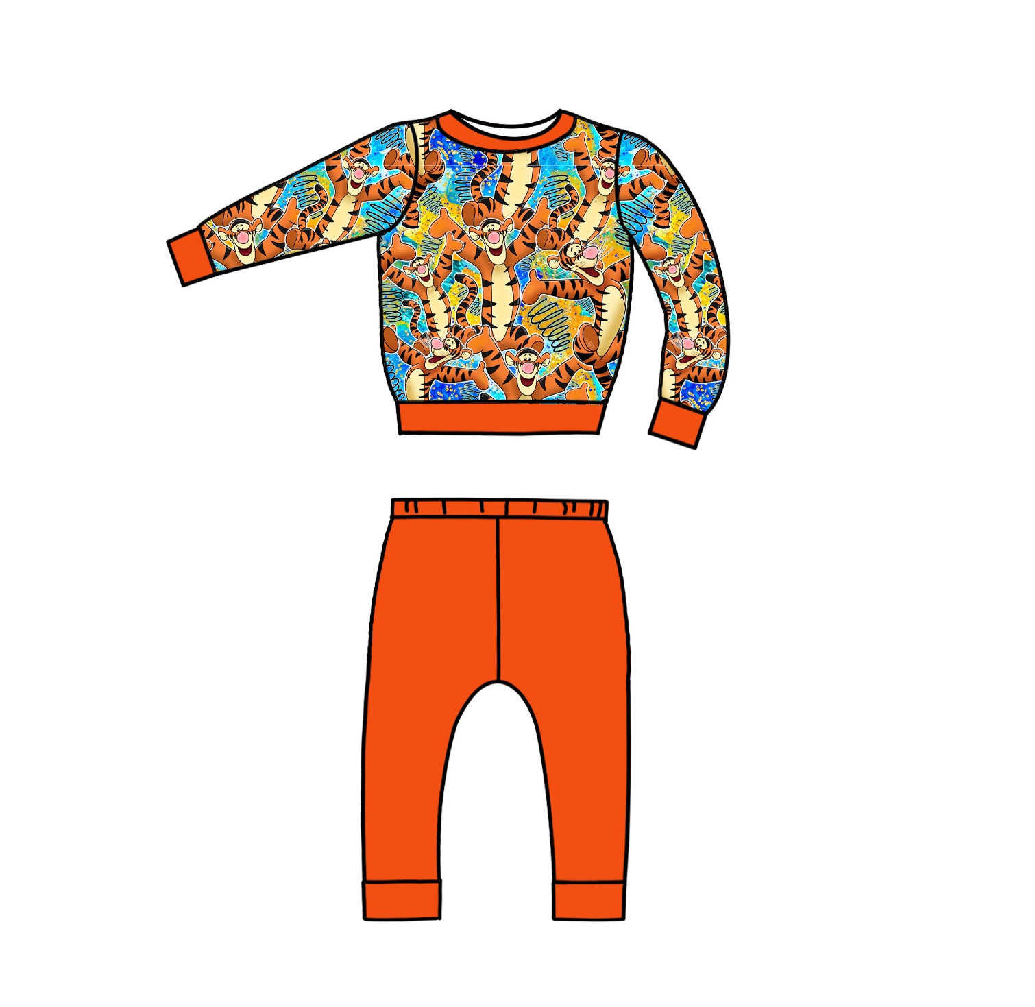 Bounce Mode 2 Piece Set / Crewneck with Pants