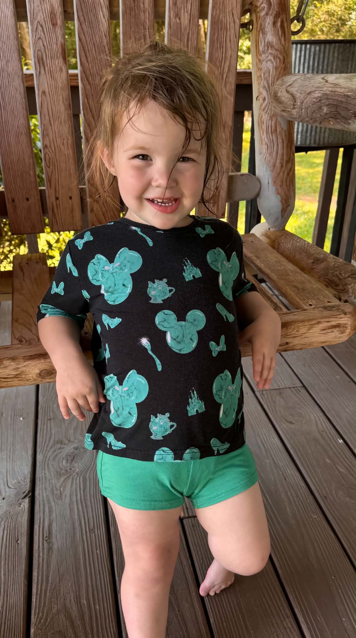 Princess Minnie - Boxy Tee and Shorts Daywear Set
