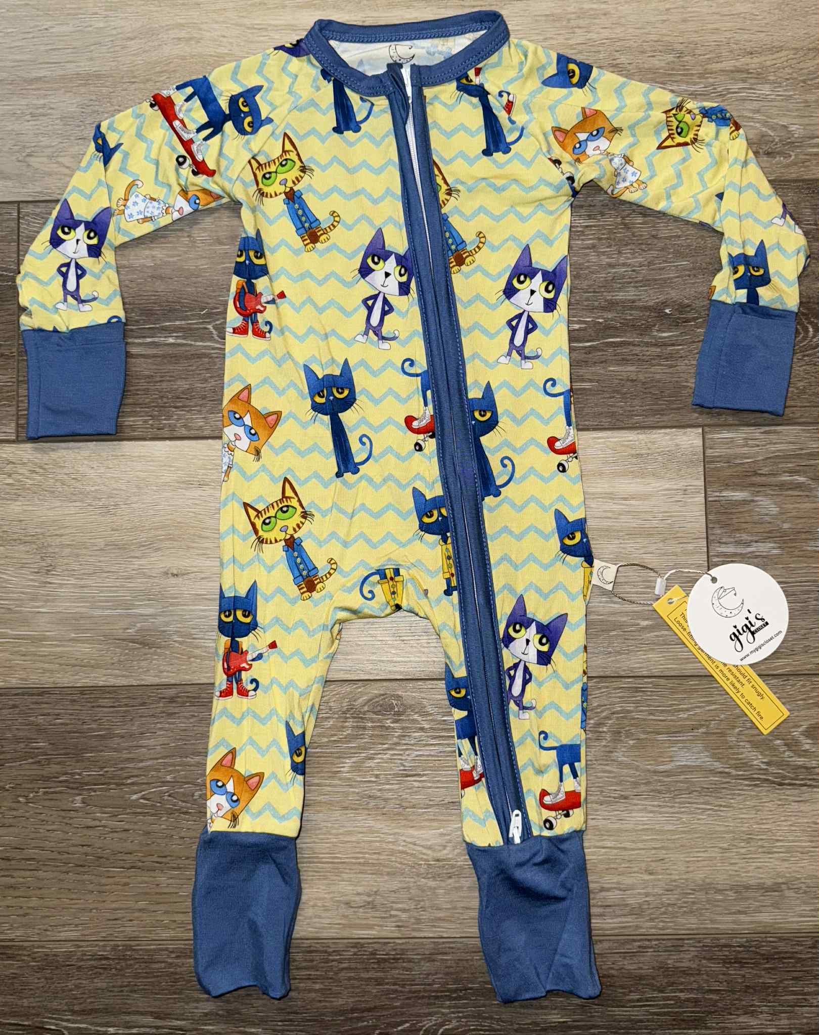 Little Cats - Long Sleeve Zippy