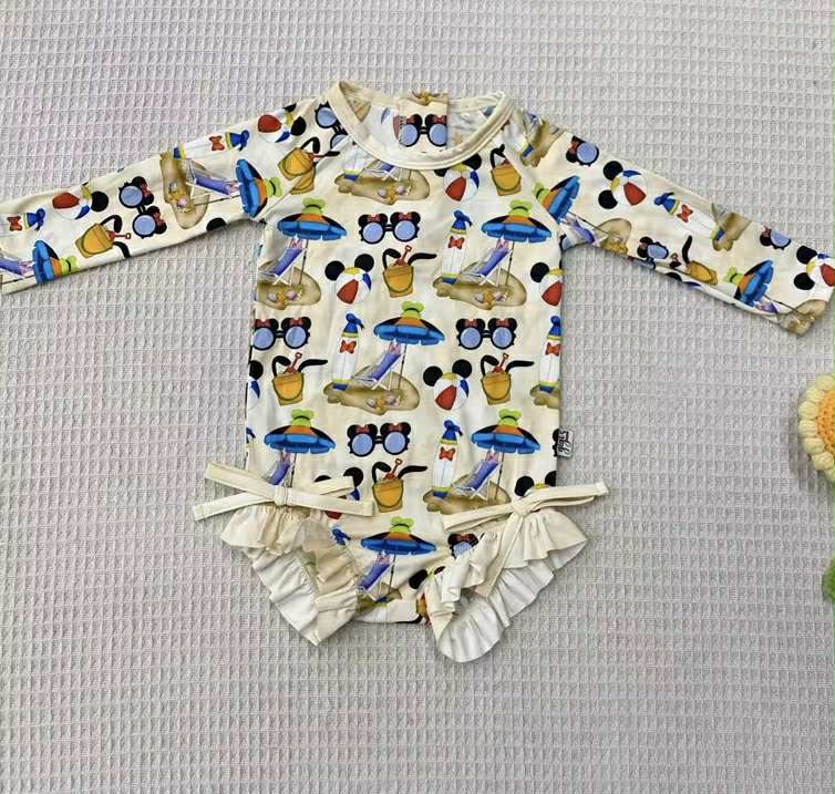 Once Upon a Splash - Long Sleeve Swim Suit