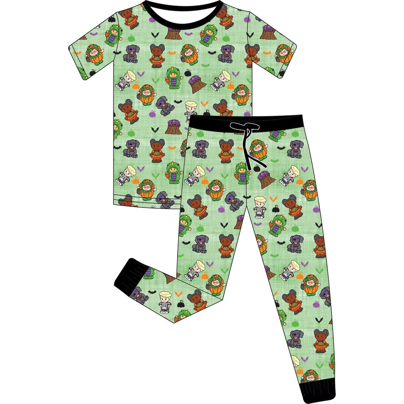 Tiny People Halloween - Crossover Set (Shirt & Joggers)