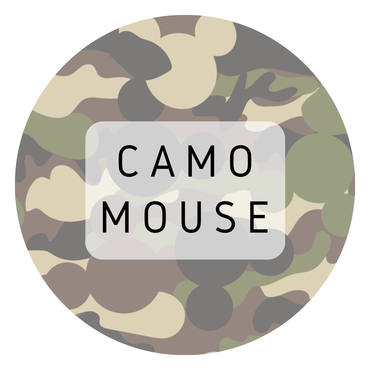 Camo Mouse - 2 Piece Set Long Sleeve and Pants