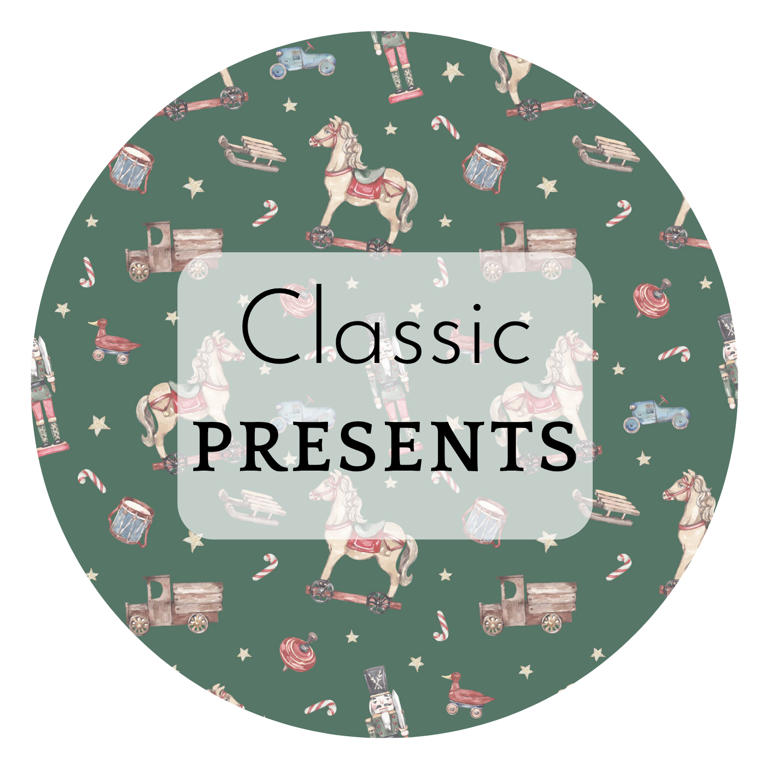 Classic Presents - 2 Piece Set Long Sleeve and Pants PJs