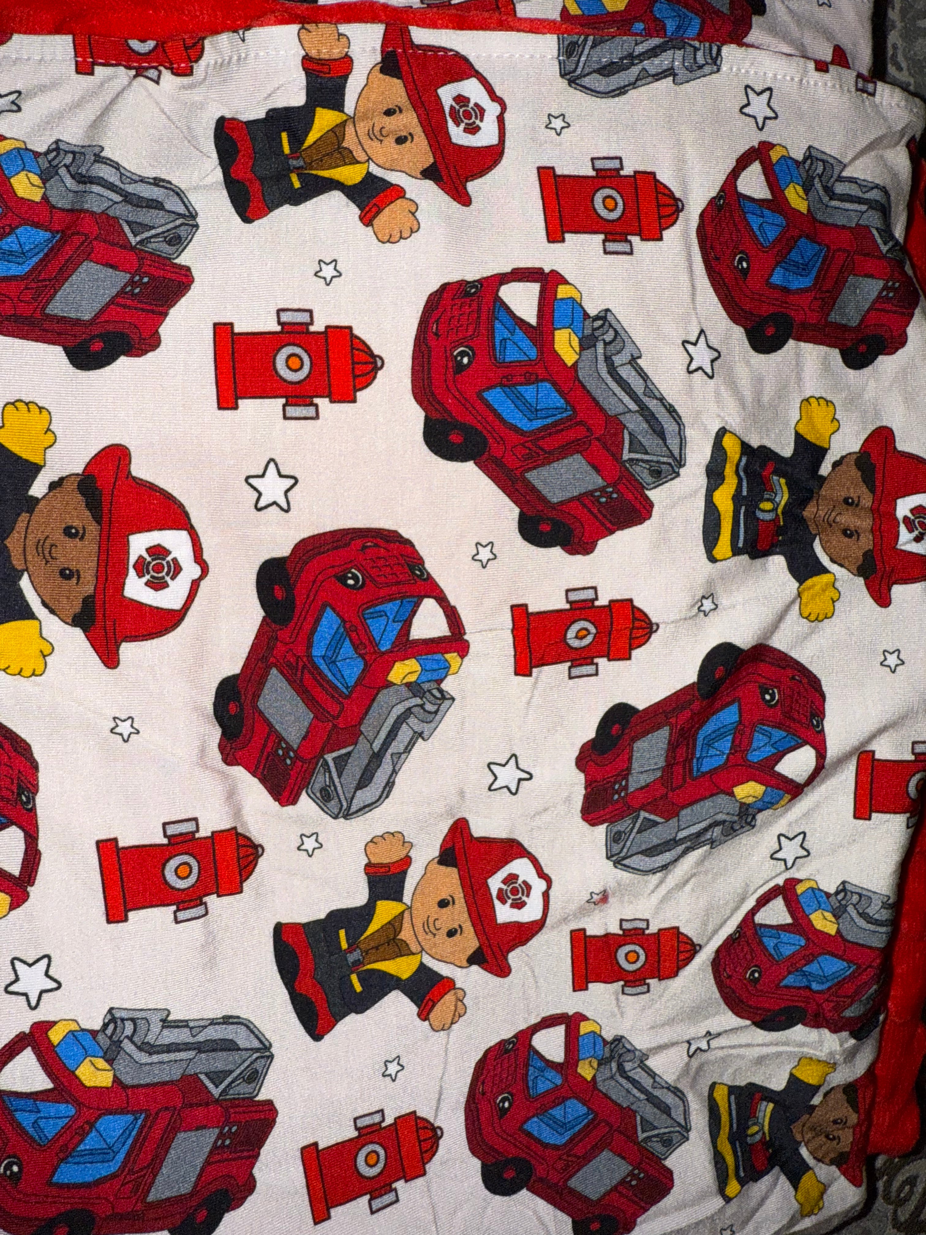 Tiny Firefighter 30x40 BLANKET