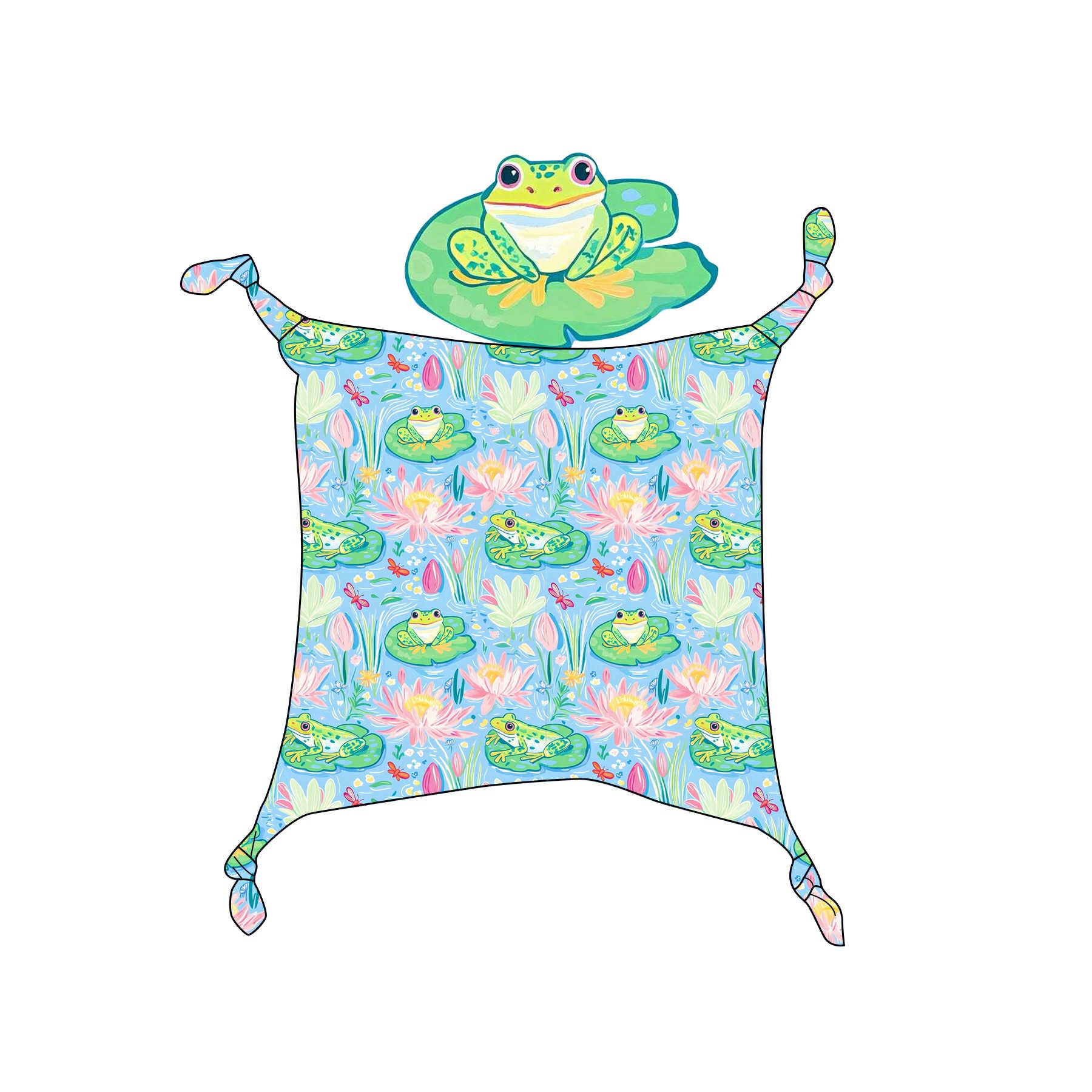 Sweet Frog - Lovey with Character Head