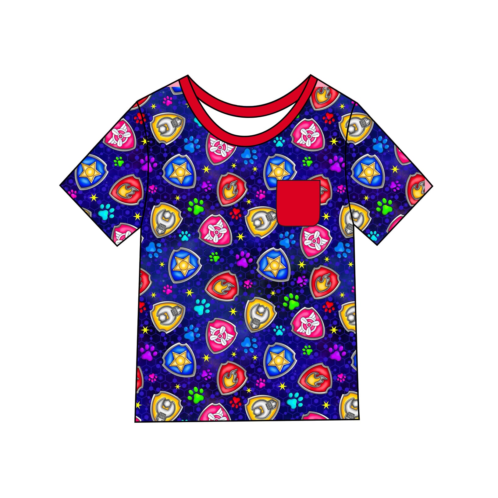 No Job to Big, No Pup to Small! - Pocket Tee
