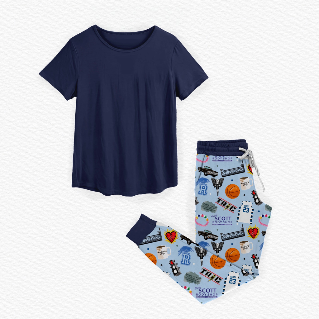 Bamboo Bliss - Adult Short Sleeve and Jogger Sets