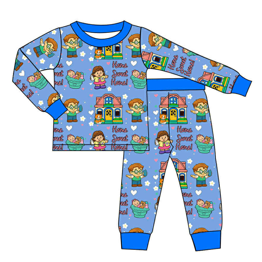 Little Home - 2 Piece Set Long Sleeve and Pants PJs