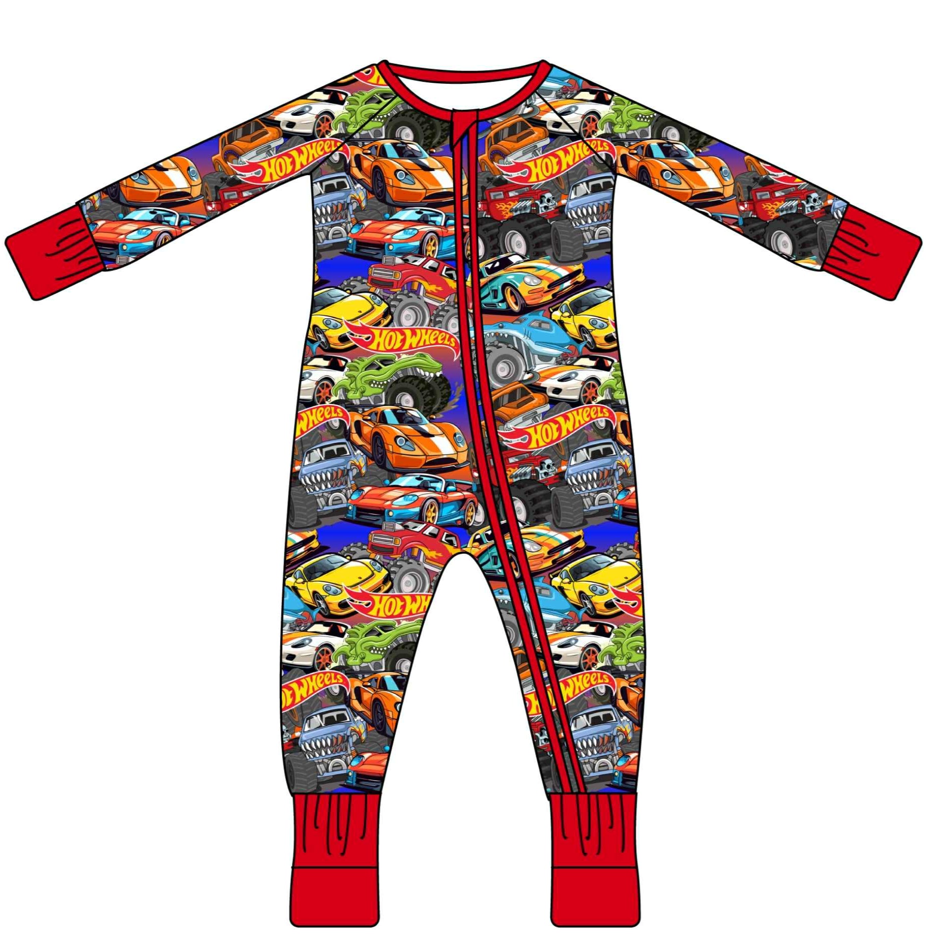Speed Racers - Long Sleeve Convertible Zippy