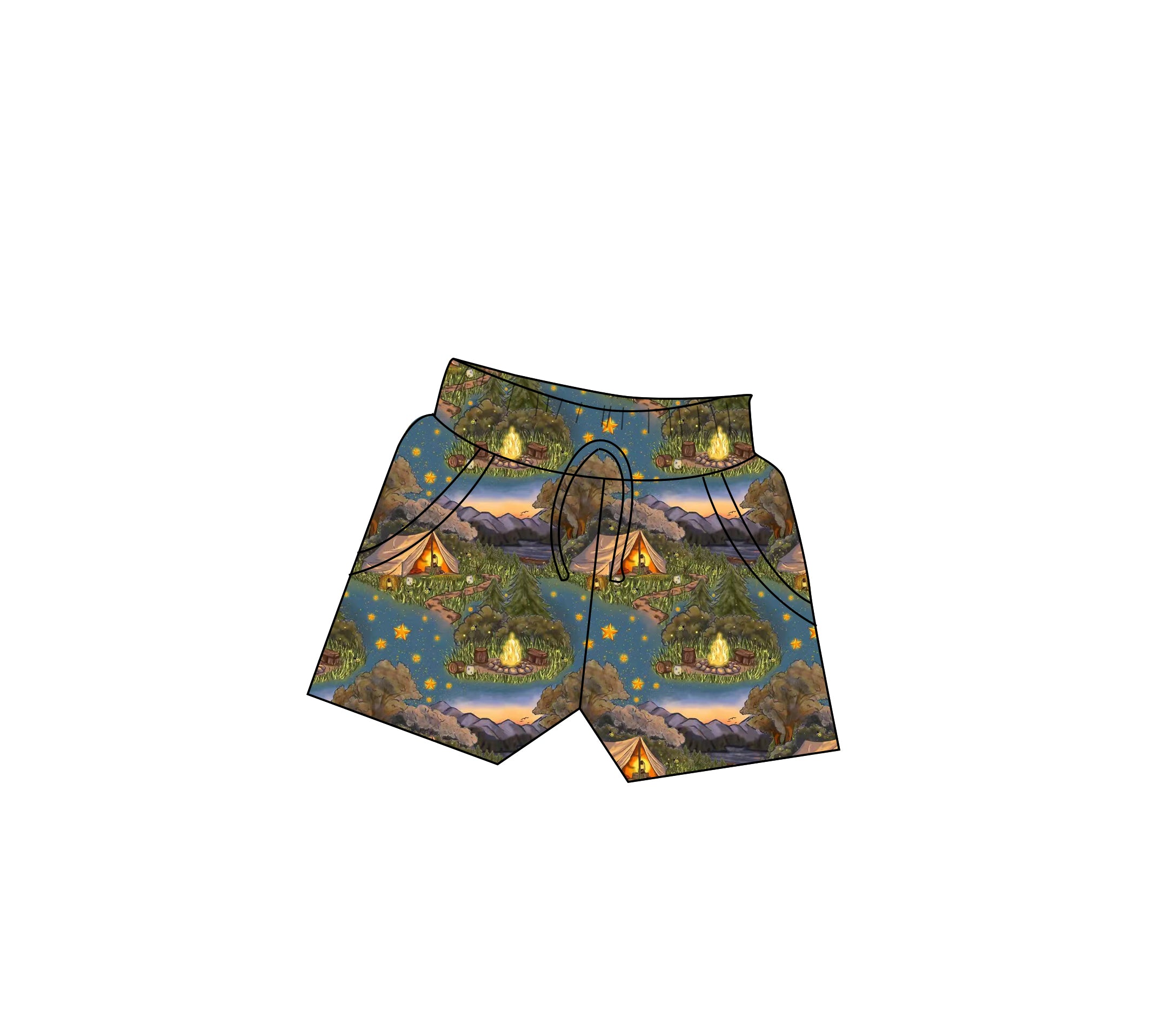 Griffiths Campground - Drawstring Shorts