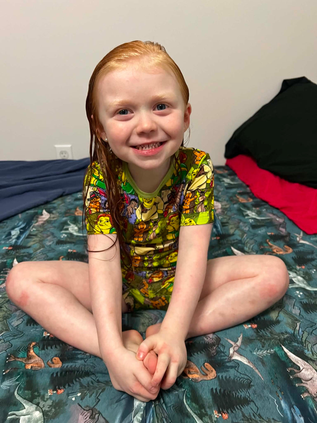My Swamp - 2 Piece PJ Set Short Sleeve and Shorts