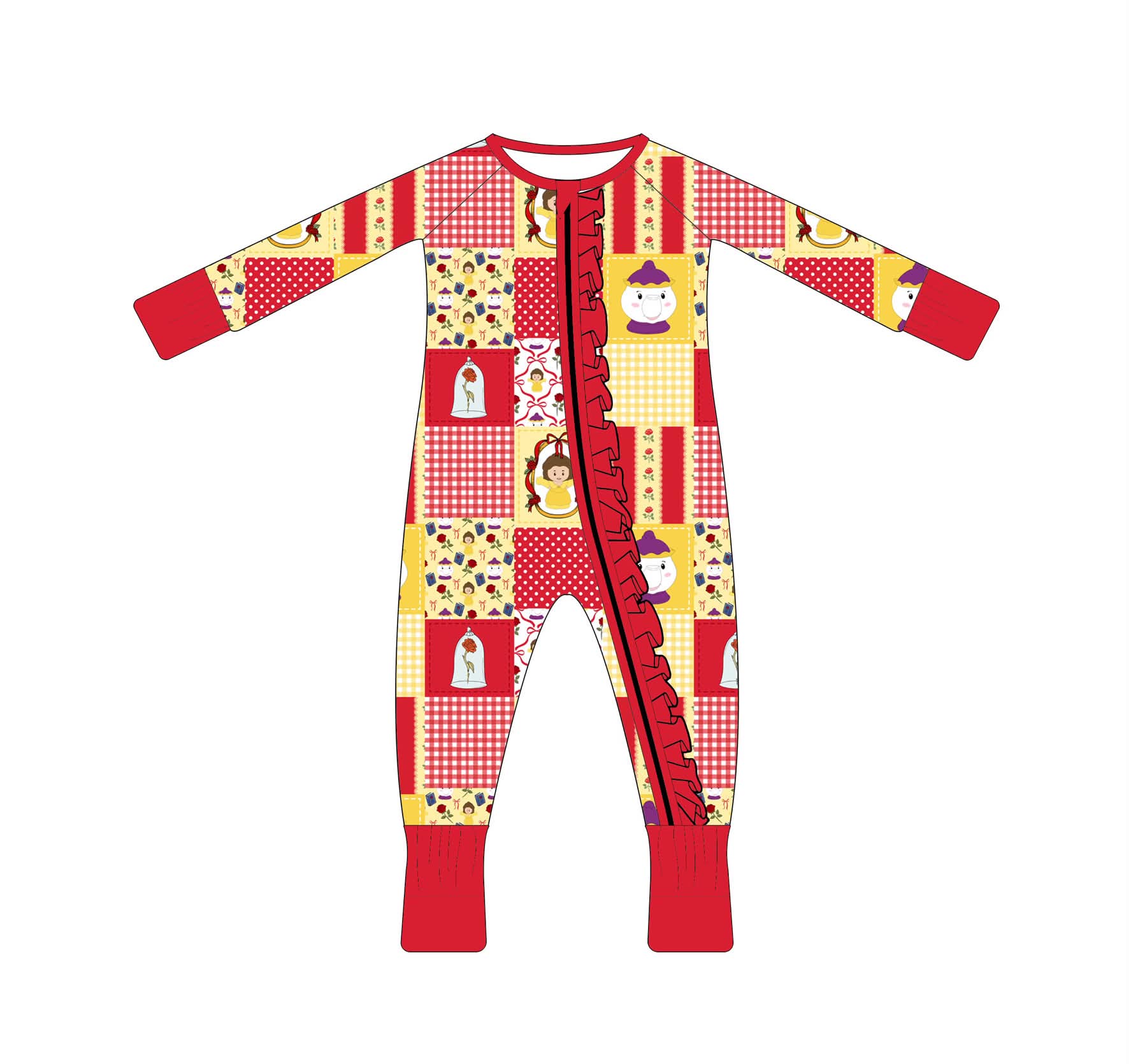 Little Belle - Ruffle Convertible Zippy