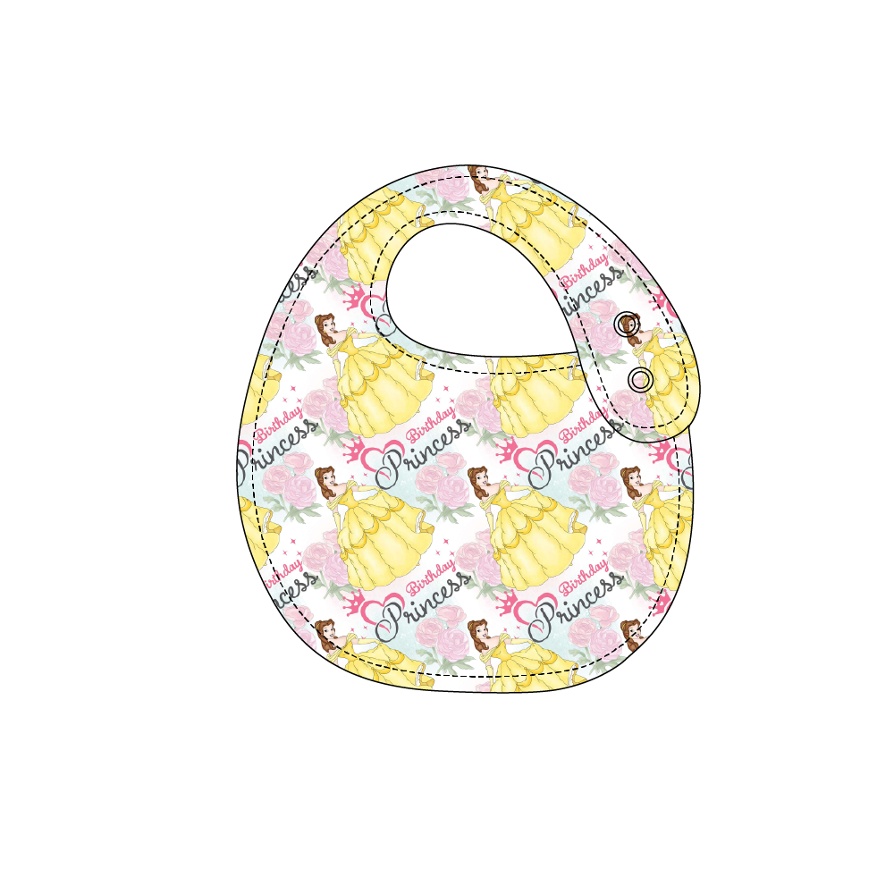 Princess Beauty Birthday - Bib