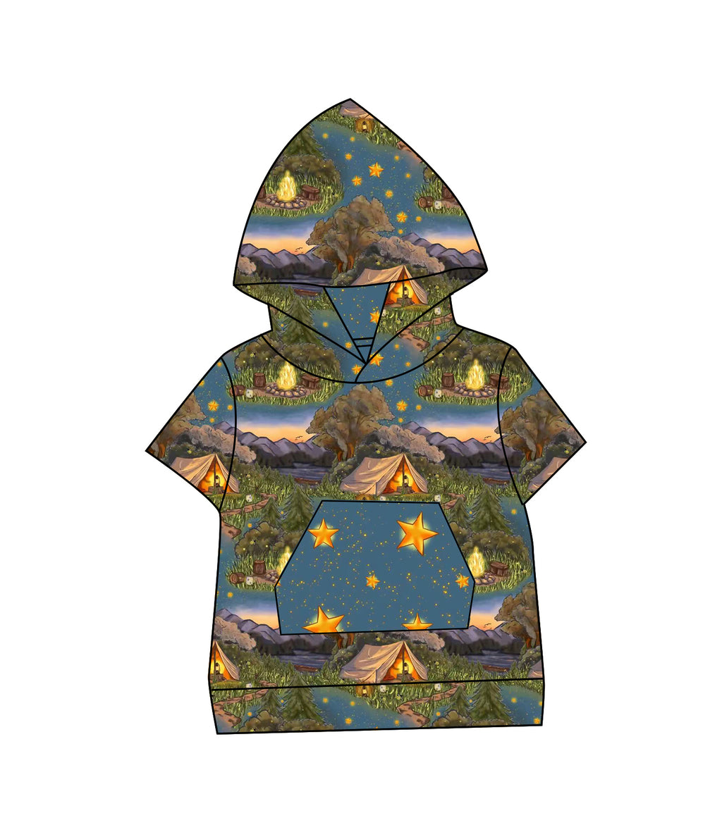 Griffiths Campground - Short Sleeve Hoodie