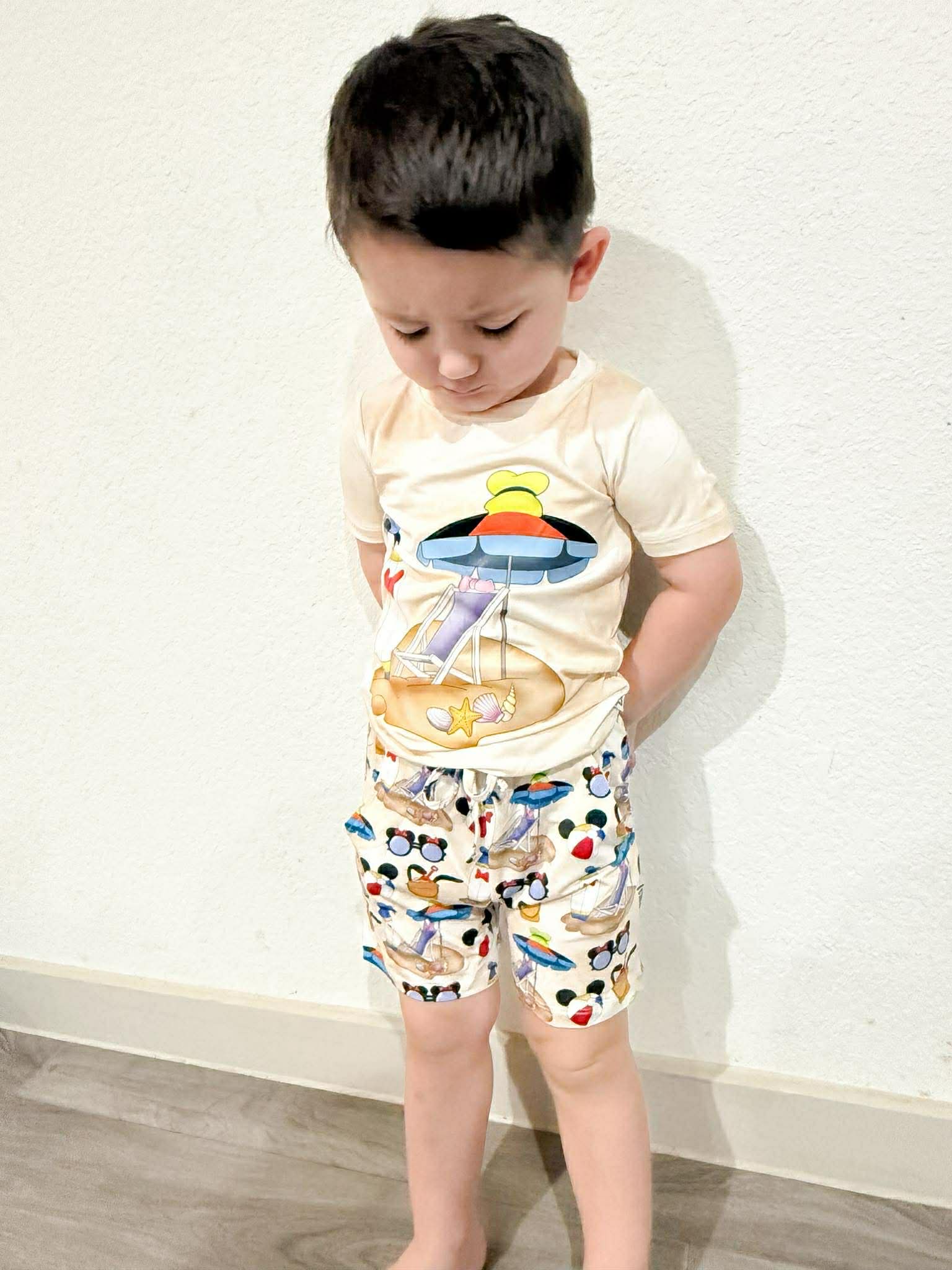 Once Upon a Splash - Drawstring Shorts