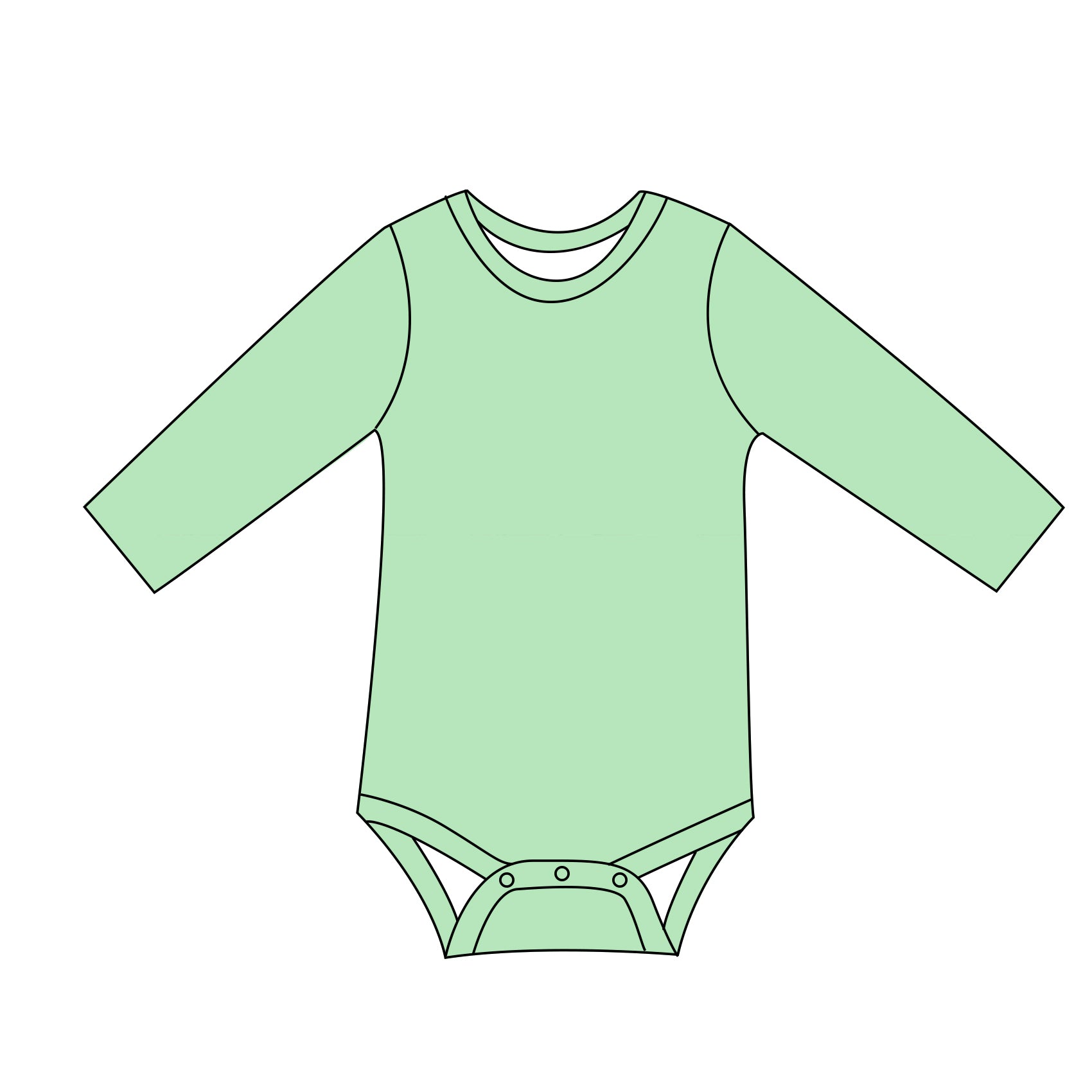 Pick your Color - Long Sleeve Oniesie