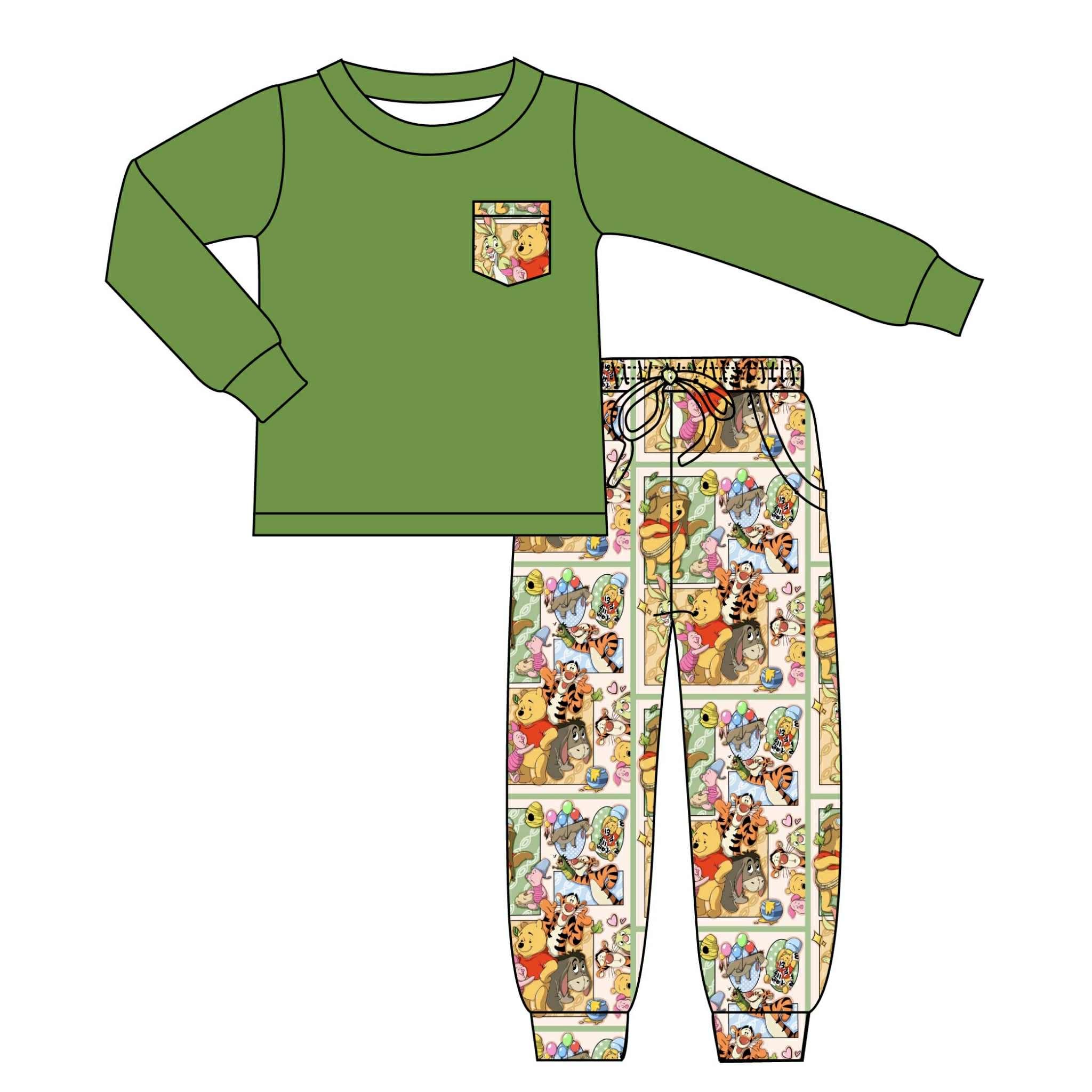 Hundred Acre Celebration - 2 Piece Jogger Set with Pocket Tee