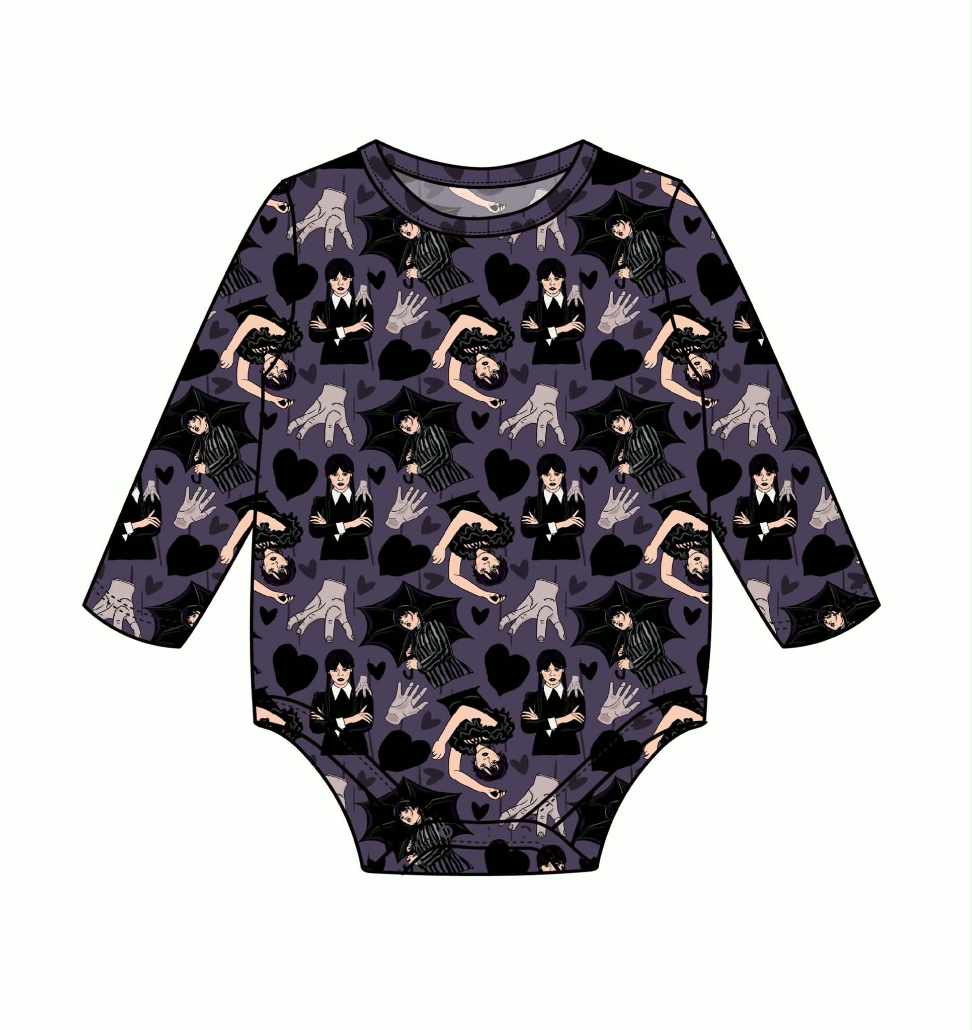 Wicked Wednesday - Long Sleeve Onesie