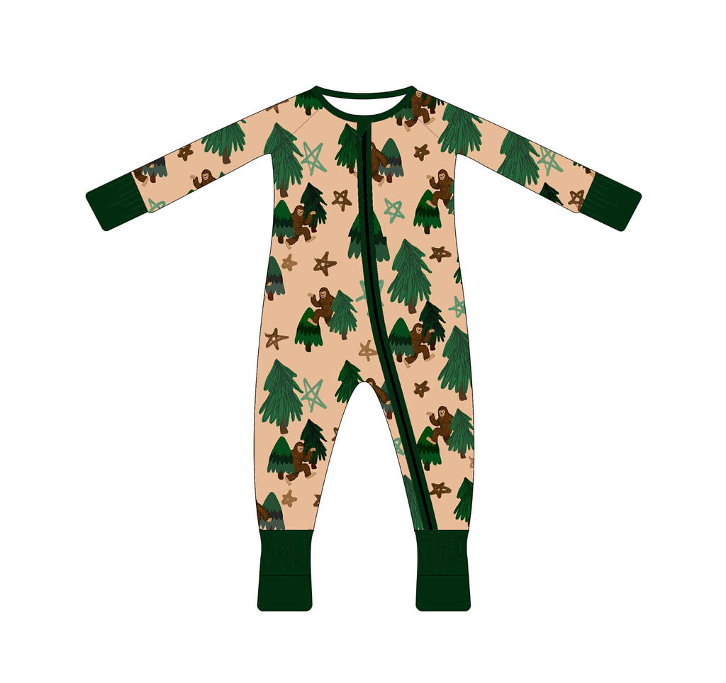BigFoots Forrest - Long Sleeve Zippy