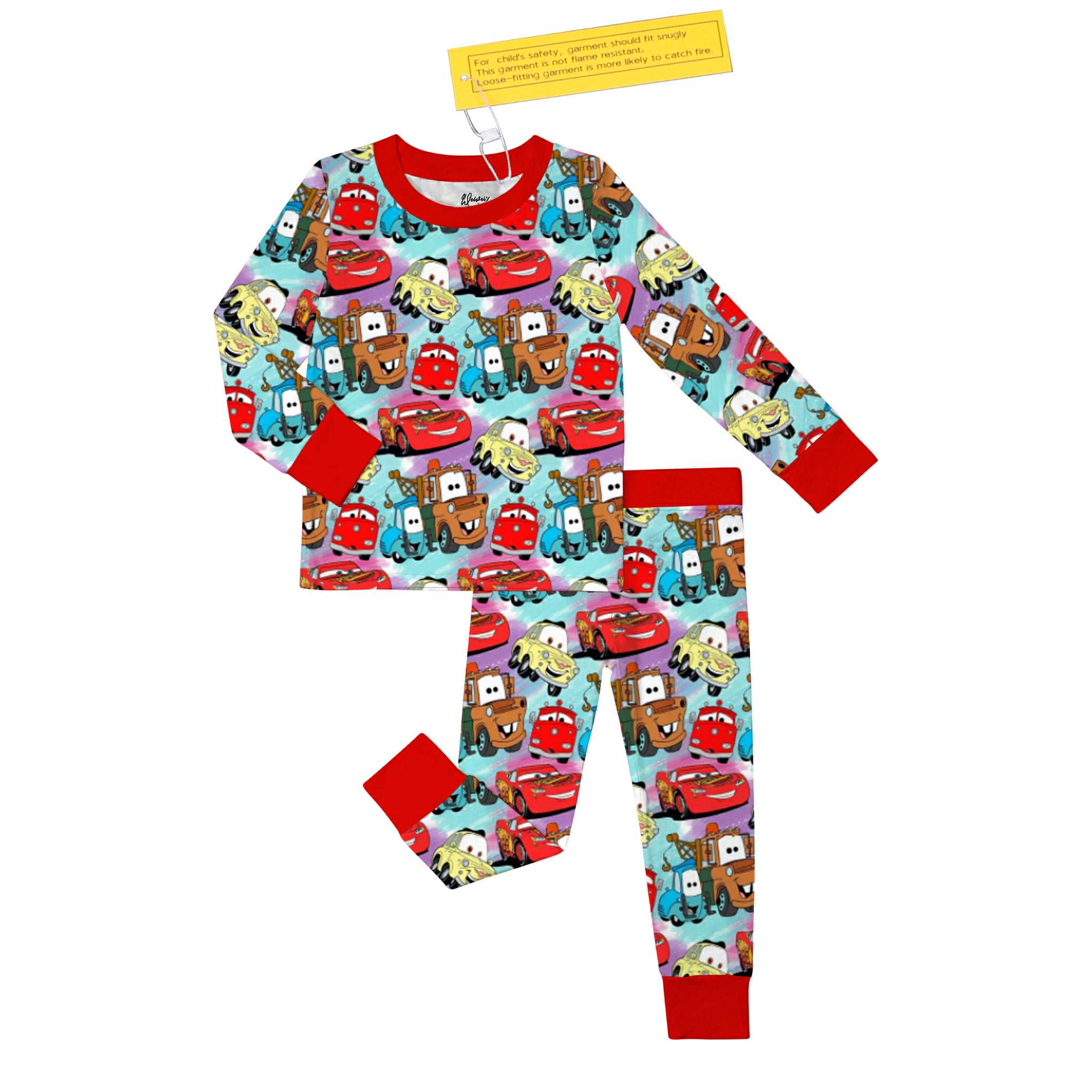 Pit Stop Pals - 2 Piece Set Long Sleeve and Pants