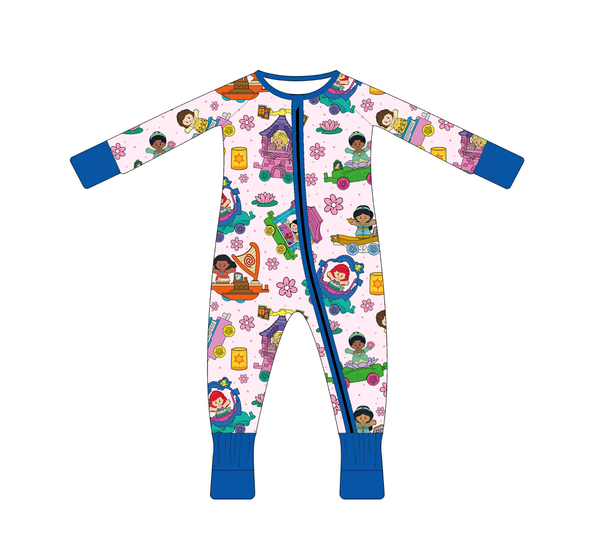 Little Princess Parade - Long Sleeve Zippy
