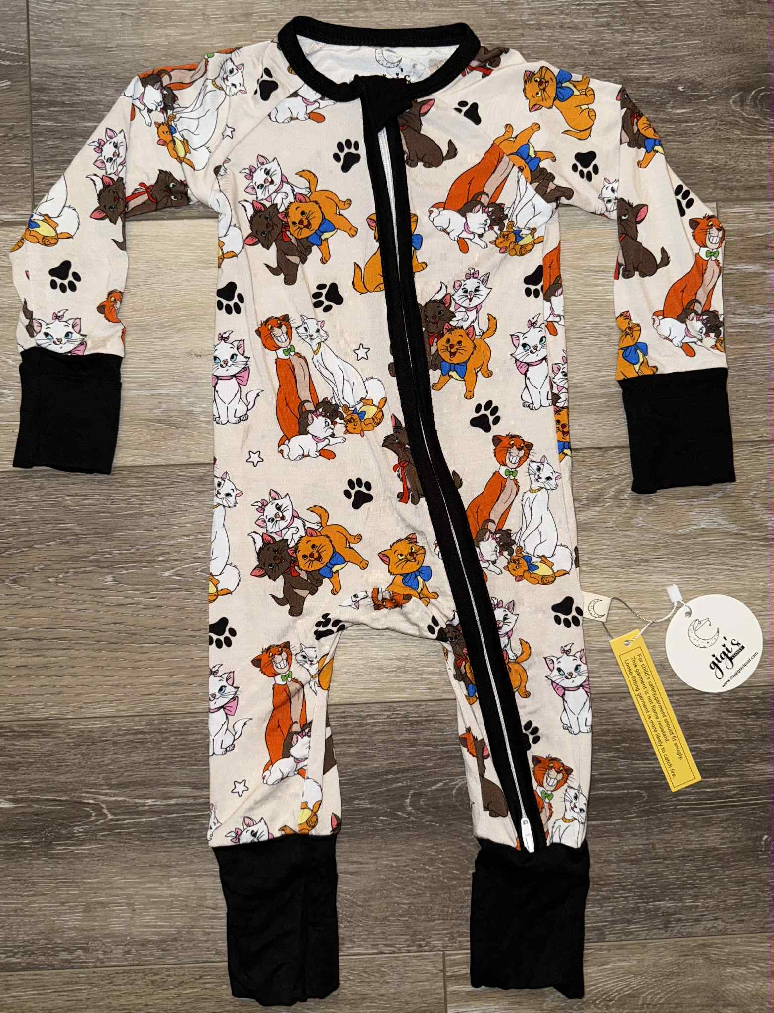 Cats - Long Sleeve Zippy