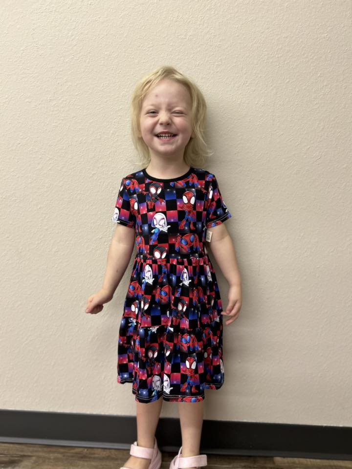 Web Warriors - Twirl Dress