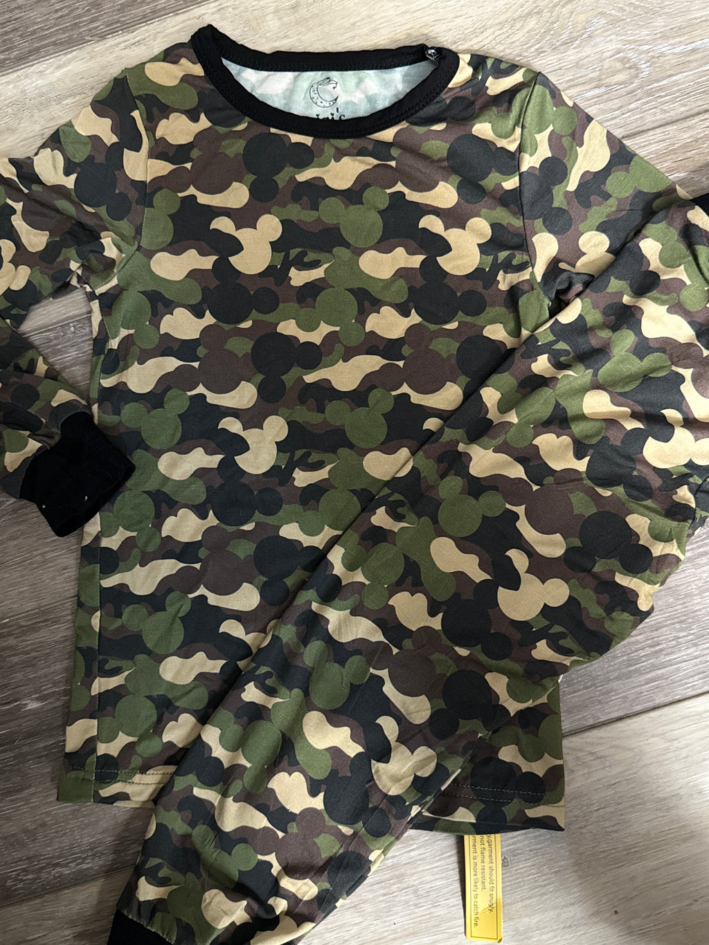 Camo Mouse - 2 Piece Set Long Sleeve and Pants