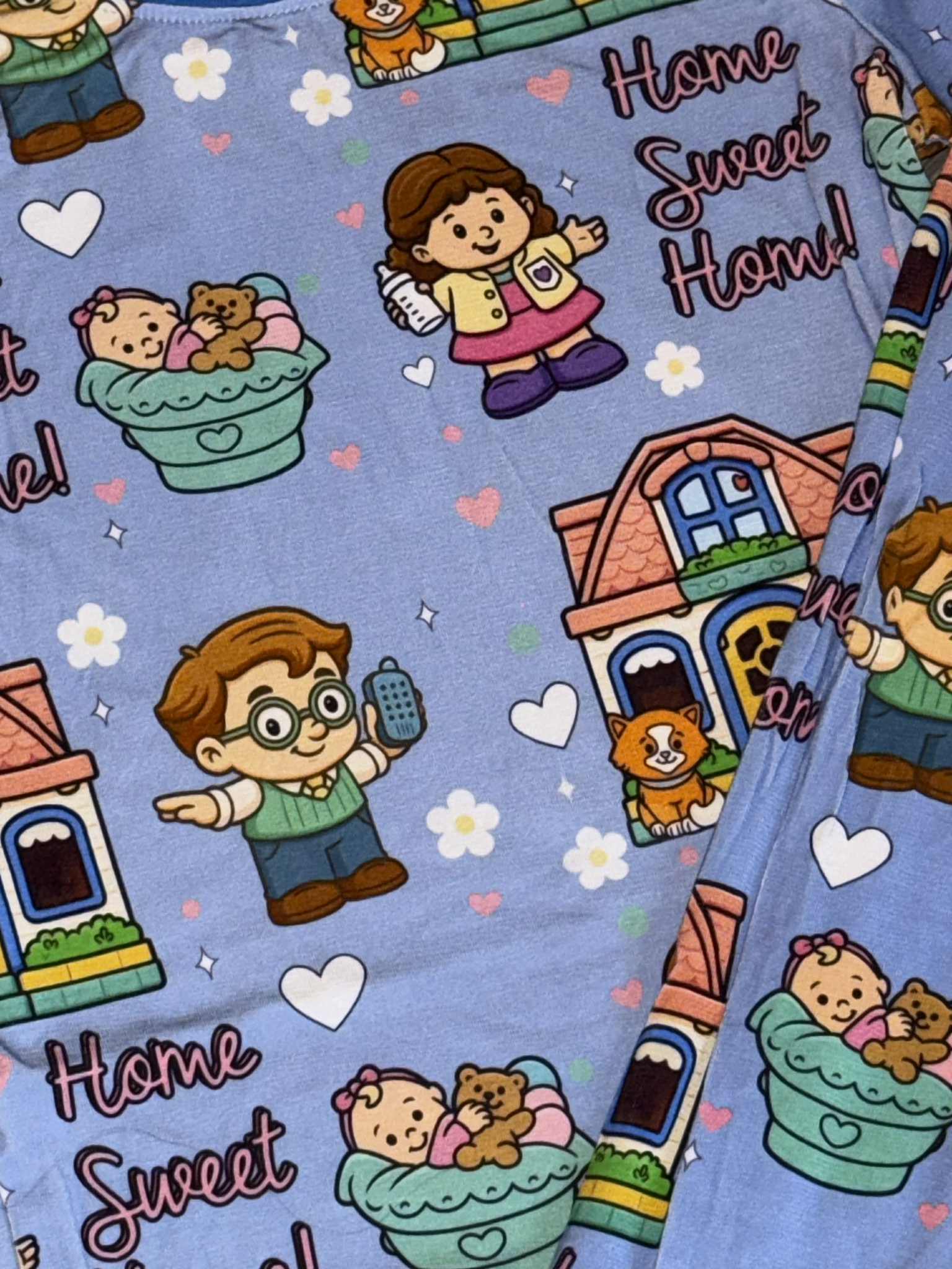 Little Home - Long Sleeve Zippy