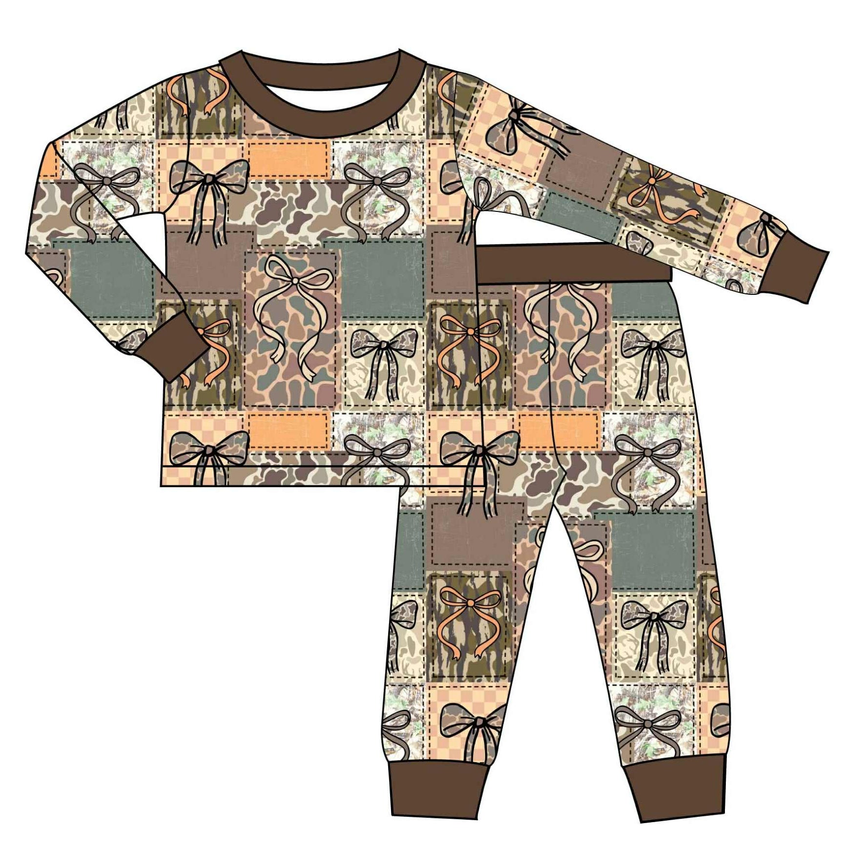 Southern Charm - 2 Piece Set Long Sleeve and Pants PJs