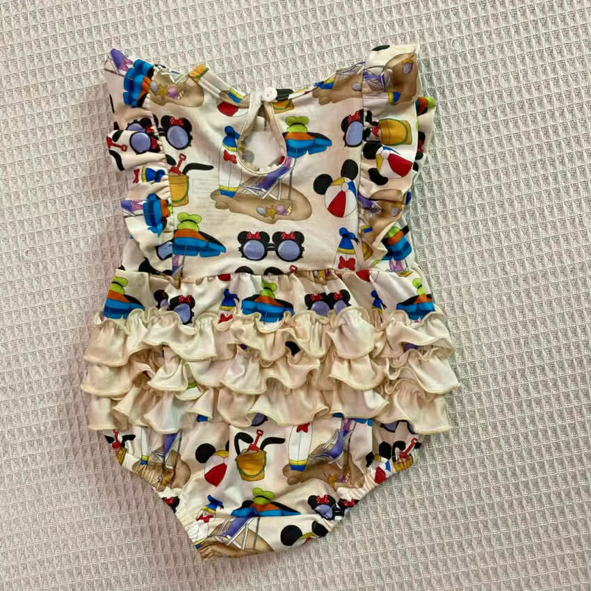 Once Upon a Splash - Tank Bubble with Ruffles