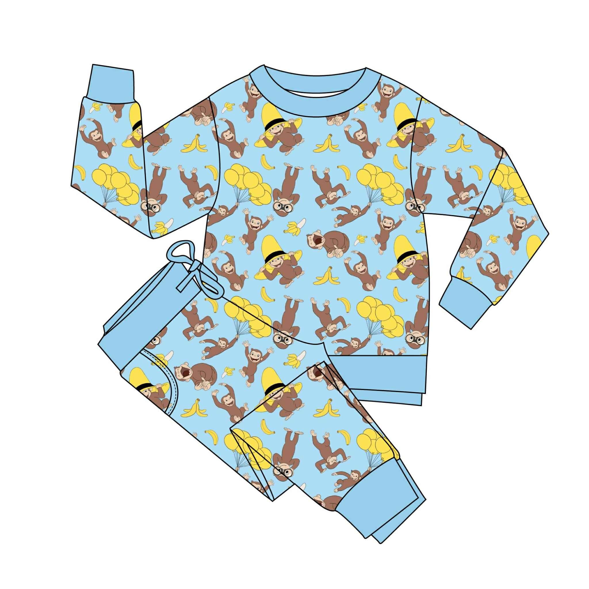 It's George! - 2 Piece Set Long Sleeve and Pants Jogger Set