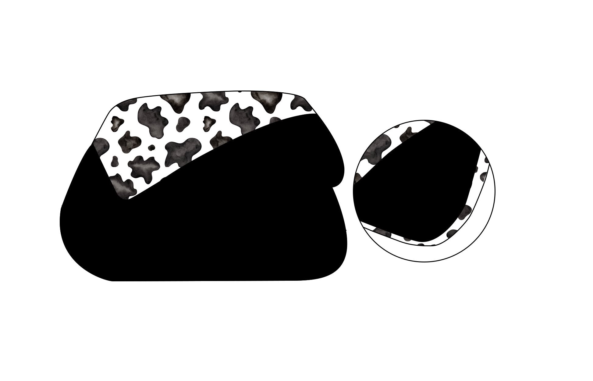 Cows - 60 x 60 Bamboo Blanket Plush Backing