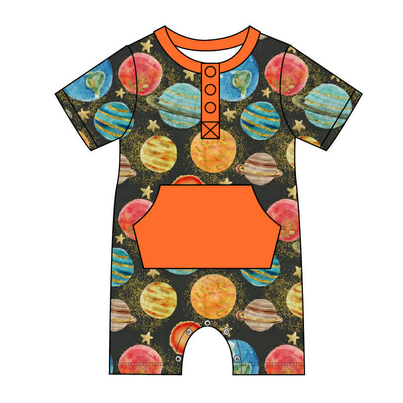 Emmas Galaxy - Kangaroo Pocket Romper
