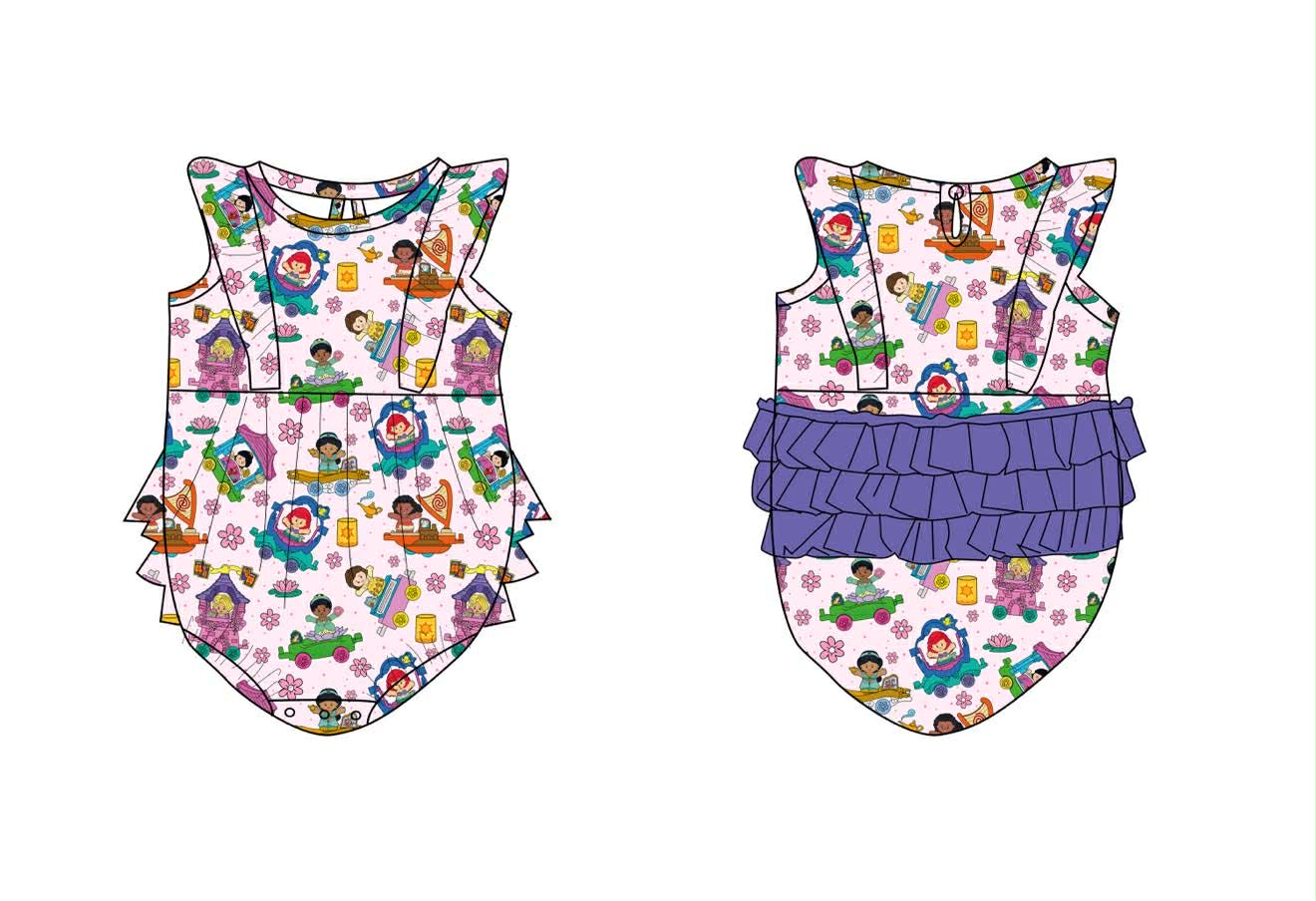 Little Princess Parade - Tank Bubble with Ruffles
